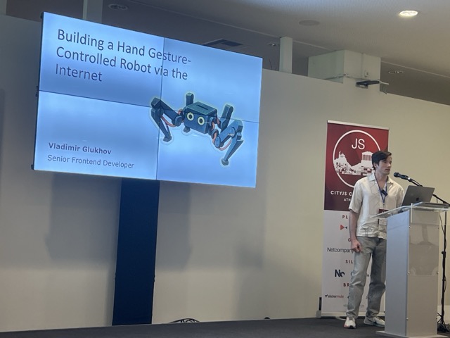 16:55 Vladimir Glukhov | Devexperts - Hand gesture-controlled robot through the Internet