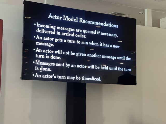 The Actor Model by Douglas Crockford