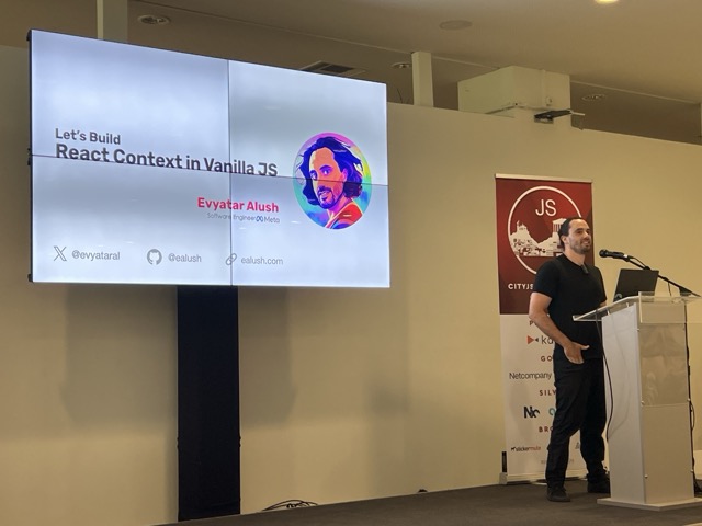 11:00 Evyatar Alush | Meta - Let's Build React Context From Scratch in JS