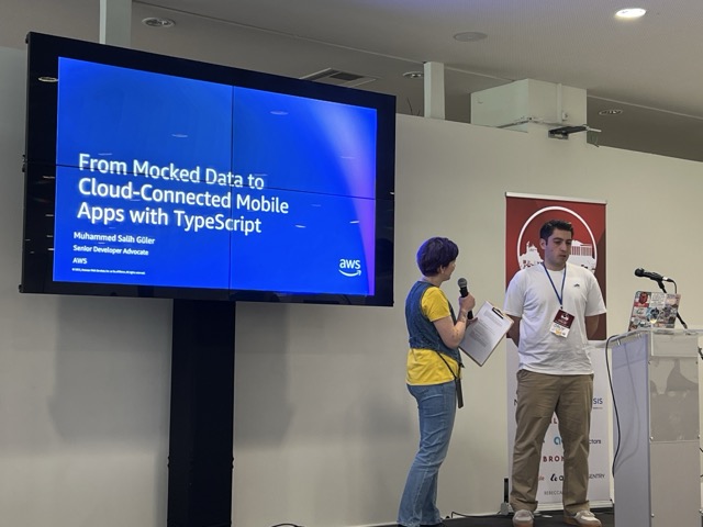 11:35 Muhammed Salih Güler | AWS From Mocked Data to Cloud-Connected Mobile Apps with TypeScript