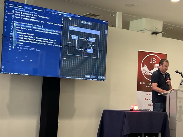 Traffic lights simulator built with React by Erik Rasmussen