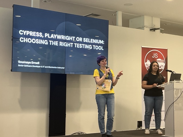 14:00 Soumaya Erradi - Cypress, Playwright or Selenium: Choosing the Right Testing Tool