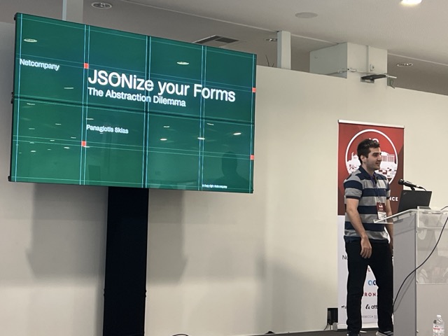 15:50 Panagiotis Skias | Netcompany - JSONize your Forms: The Abstraction Dilemma