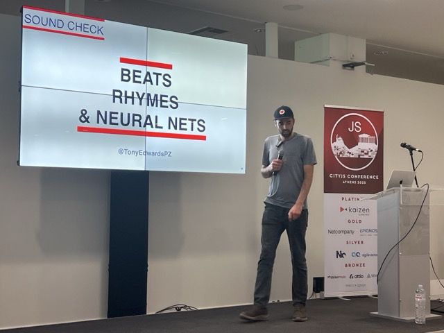 16:50 Tony Edwards | Sapphire Holidays - Beats, Rhymes & Neural Nets