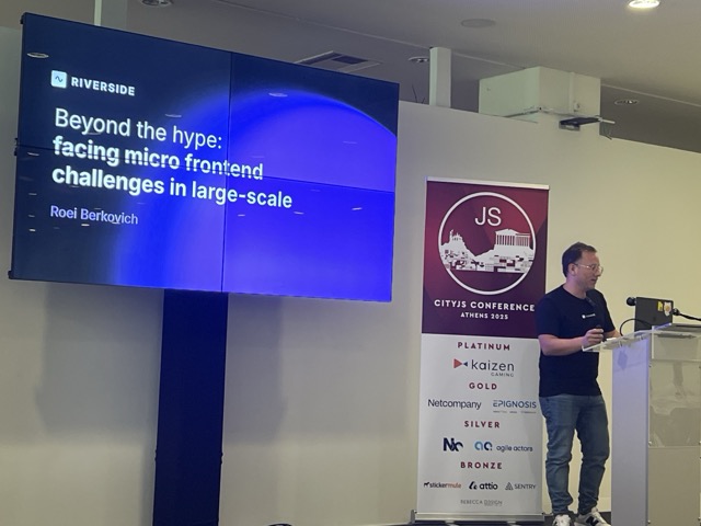 12:20 Roei Berkovich | Riverside.FM - Beyond the Hype: Facing Micro Frontend Challenges in Large-Scale